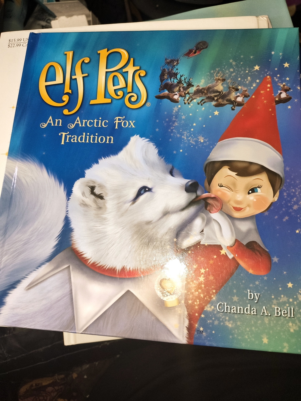Fox Elf Pets Children's Book - Blue, Red
